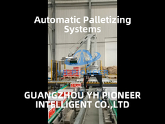 Paletizador automático de bolsas con acero al carbono de alta resistencia para necesidades de embalaje de carga pesada