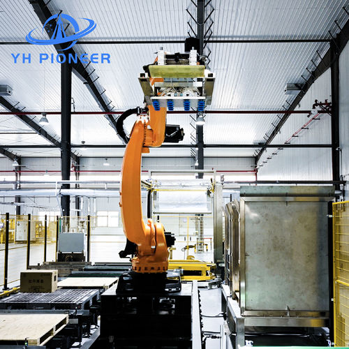 Latest company news about Aumentar la eficiencia con el sistema automatizado de paletización de GUANGZHOU YH PIONEER INTELLIGENT CO., LTD