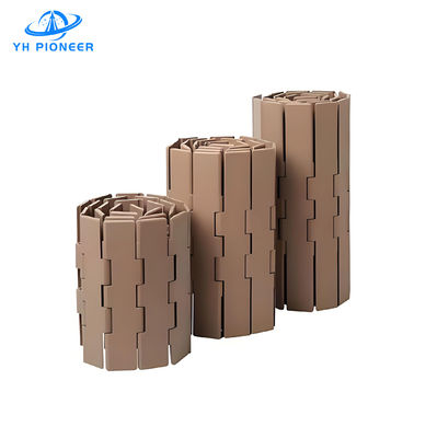 Buen precio Cadena de bisagra doble de alta carga con placas POM y ejes de acero inoxidable para un transporte de carga pesada confiable en línea