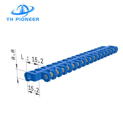 Buen precio Cinturón modular de red de descarga POM robusta para alimentos - cumplimiento de grado y fácil limpieza en línea
