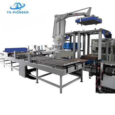 Buen precio Sistemas de paletización automática de capa completa de 10kW 4-5 Ejes en línea