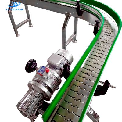 Buen precio Sistemas de transporte de botellas de alta precisión con velocidad de 20 m/min y altura de mesa ajustable para manejo confiable de botellas en línea