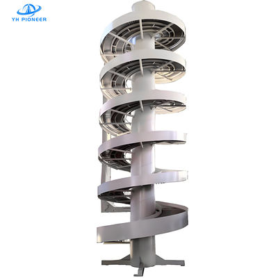 Buen precio Sistema de transportador de elevación en espiral con construcción de acero inoxidable 201/SUS304 y características resistentes al calor en línea