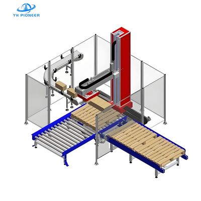 Buen precio Alta automatización y bajo mantenimiento para paletización de columna única con carga de 100 kg para diversas aplicaciones industriales en línea