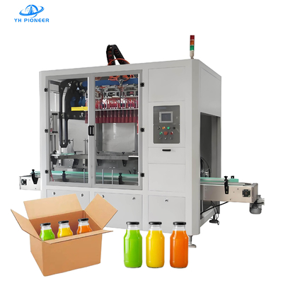 Buen precio Máquina de embalaje de cartón de botellas de jugo para diversas necesidades de embalaje de jugo en línea