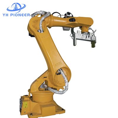 Buen precio Cuadro de acero Sistemas de paletización automáticos Paletizador robótico Carga útil de 180 kg en línea