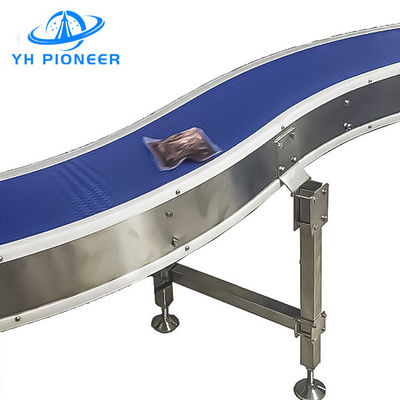 Buen precio Sistemas de transporte de bolsas de acero inoxidable para la construcción, transportador para el manejo de bolsas 220V 50HZ en línea