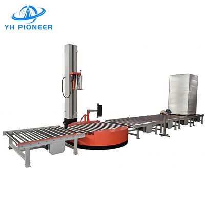 Buen precio Sistemas de paletización automática de alta precisión Paletizador de tambor con acero inoxidable en línea