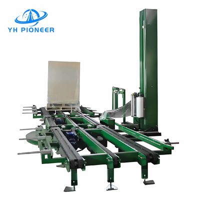 Buen precio Transportador de palets de cadena de arrastre modular de plástico para almacenamiento y logística en línea