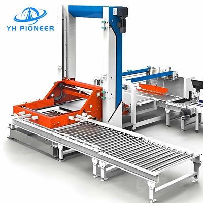 Buen precio Palletizador de cartón de capa completa orientado a la seguridad 2-4 capas/min con protección múltiple en línea