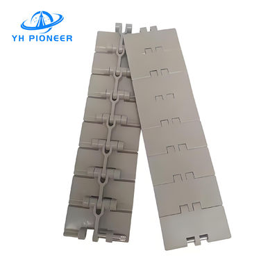 Buen precio 3.0 mm espesor de la placa de la cadena transportadora de bisagra única de la cadena de diseño sanitario en línea