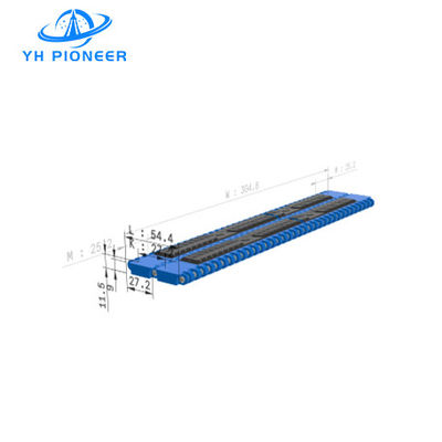 Buen precio Cinturón modular con tapa de goma para una mayor resistencia al desgaste y reducción del ruido en línea