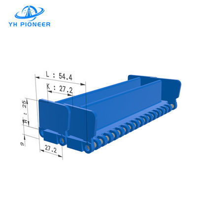 Buen precio Cinturón modular de parte superior plana de alta estabilidad con pared lateral para el transporte y contención de material robusto en línea