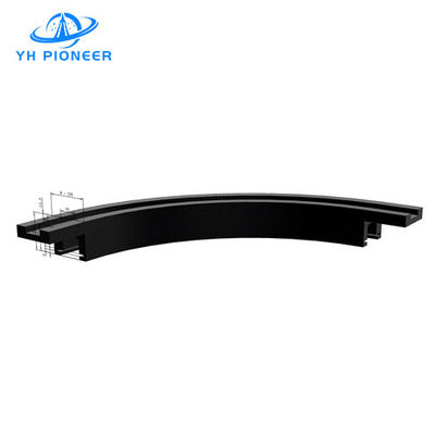 Buen precio Ferrocarril magnético curvado de banda lateral resistente con UHMW-PE para manejo de materiales de alta estabilidad en línea