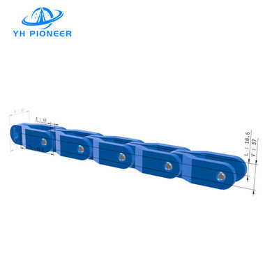 Buen precio Cadenas de transporte de cajas industriales para giros de radio estrecho y vías de transporte en forma de S en línea