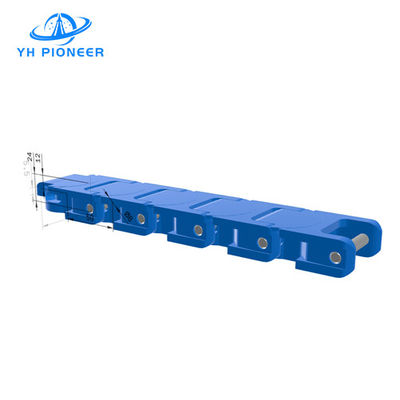 Buen precio Cadena transportadora de caja sin costura de baja fricción con ejes de acero inoxidable laminados en frío en línea