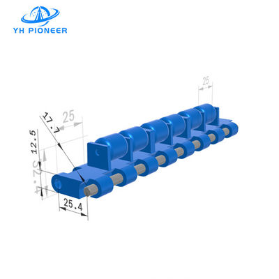 Buen precio Cinturón modular POM flexible con rodillo para un transporte de material suave y confiable en línea