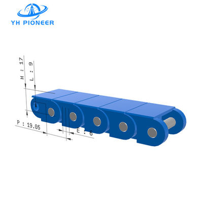 Buen precio Placa de cadena de transporte resistente a altas temperaturas, material POM, cadena de transporte de plástico en línea