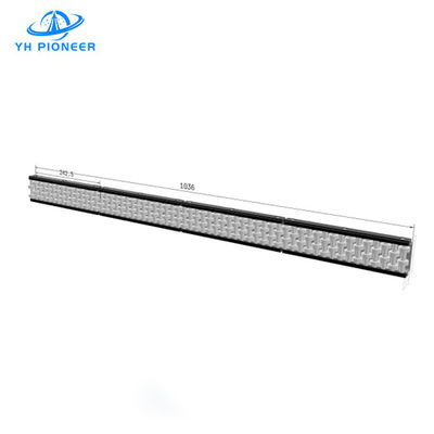 Buen precio Reel de guía lateral de rodillos de doble fila ligero con marco de aluminio para facilitar su manejo y instalación en línea