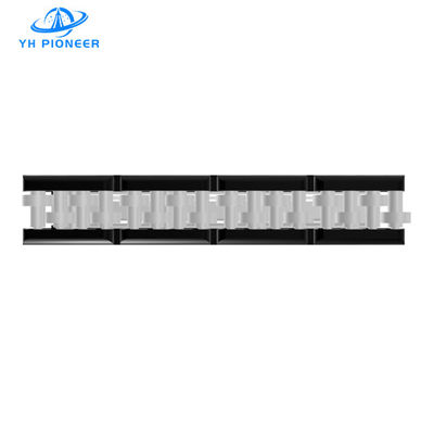 Buen precio Esqueleto de guía modular lateral flexible duradero con columna vertebral de acero inoxidable para sistemas de transporte industrial en línea