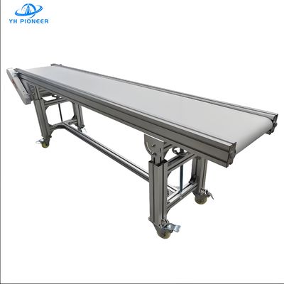 Buen precio Sistemas de transporte de bolsas de PVC de superficie lisa para líneas de producción de alimentos y bebidas sanitarios en línea