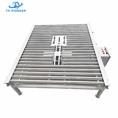 Buen precio Transportador rotativo cruzado duradero de 0,75 kW de potencia para la industria alimentaria y química en línea