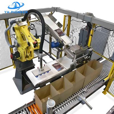 Buen precio Máquina automática de robot de caja de cartón erector 3 kg carga útil con flexibilidad de 6 ejes en línea