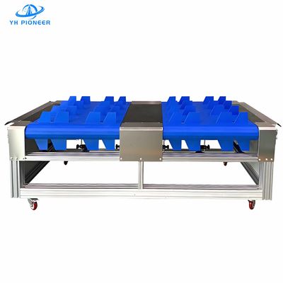 Buen precio Transporte de cadena de plástico modular de precisión, sistemas de transporte de cinta modular 0.75KW en línea