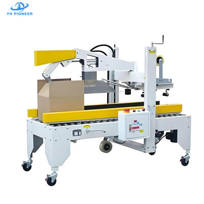 Buen precio Máquina de sellado automático de cajas de funcionamiento flexible con construcción de acero inoxidable en línea