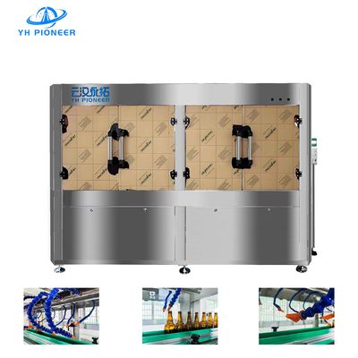 Buen precio Máquina de secado de botellas personalizable para varios tipos de botellas con potencia de bomba de aire de vórtice de 7.5kw en línea