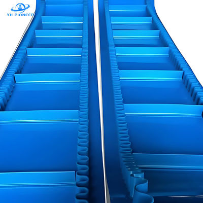 Buen precio Sistema de transportador modular duradero con altura de elevación de 320 cm 1.1 kW de potencia de trabajo para un embalaje eficiente en línea