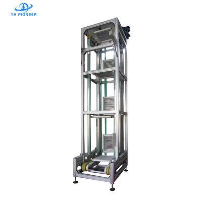 Buen precio Transportador recíproco vertical eficiente y fiable en acero al carbono y acero inoxidable para el manejo de materiales industriales en línea