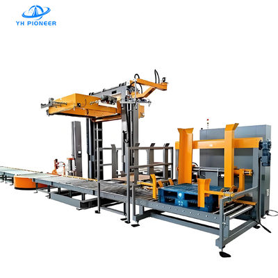 Buen precio Sistema de paletización de galería para cajas de cartón y cajas con modo de control de enseñanza de robótica en línea