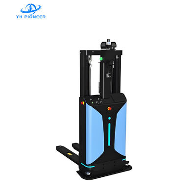 Buen precio Robot AGV de montacargas no tripulados de alta precisión con navegación natural para ahorrar espacio y operaciones eficientes en línea