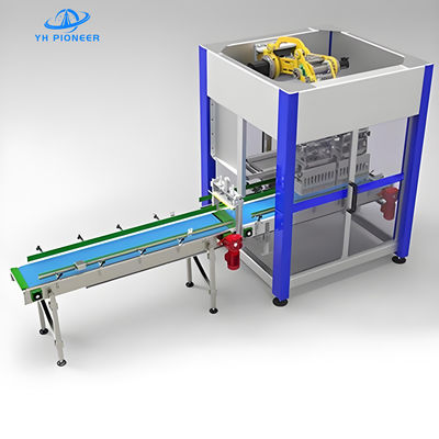 Buen precio Envasadores de cartón de botellas de vidrio de alta automatización con 5-15 envases por minuto Velocidad para un embalaje eficiente en línea