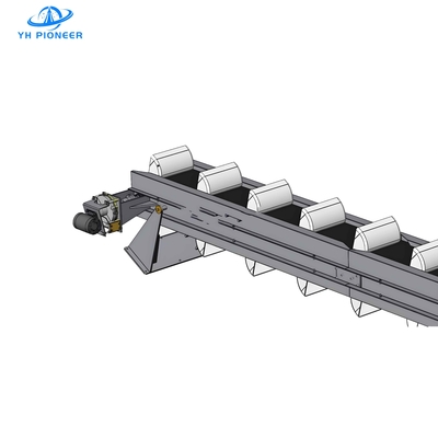 calidad Sistemas de transportadores modulares de cinturón de plástico de longitud personalizada con anchura de cinturón de 500-800 mm fábrica