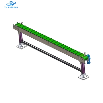 Buen precio Sistemas de transporte de cinta de plástico modular de velocidad ajustable / transportador modular de plástico en línea