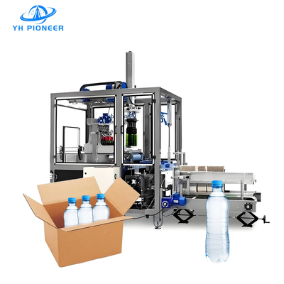 Buen precio Empaquetadora automática de cajas de agua con construcción de acero inoxidable para operaciones de eficiencia energética en línea